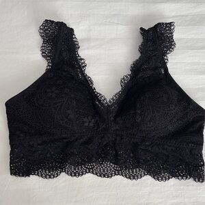 Elegant Black Lace Bralette